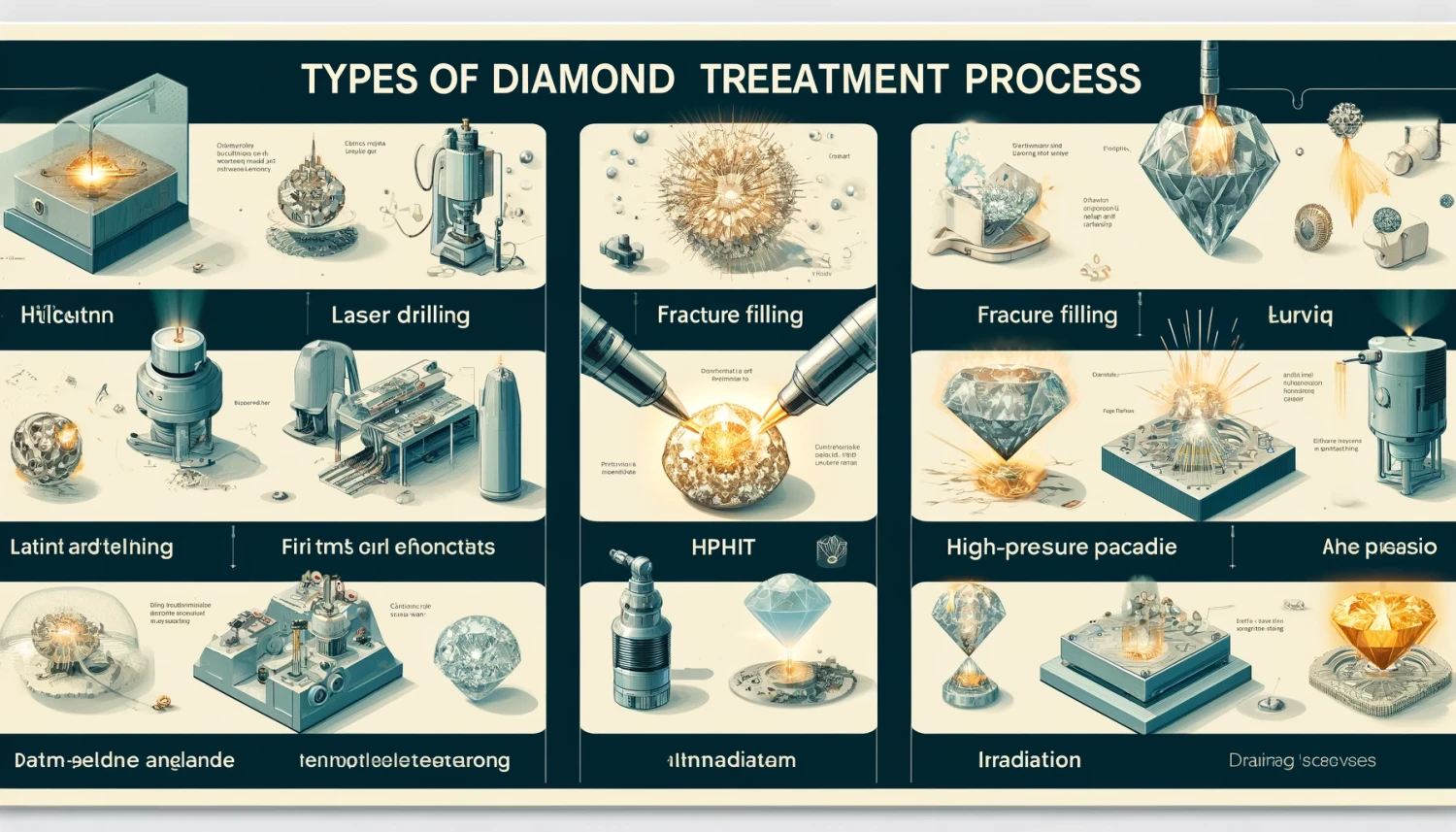 Types of Diamond Treatment Process