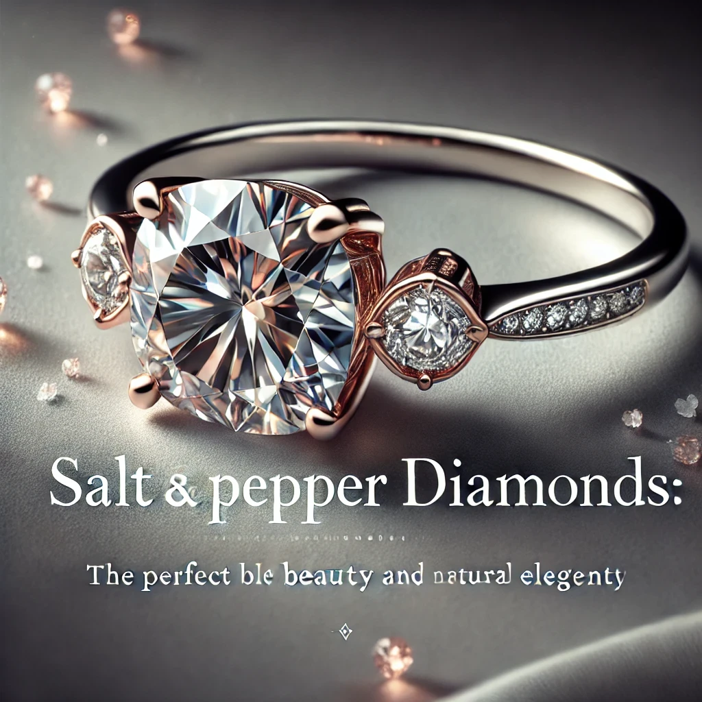 Salt and Pepper Diamonds: The Perfect Blend of Natural Beauty and Raw Elegance