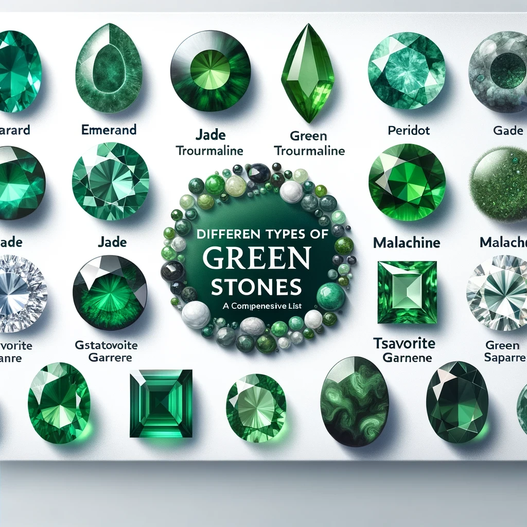 Different Types of Green Stones: A Comprehensive List