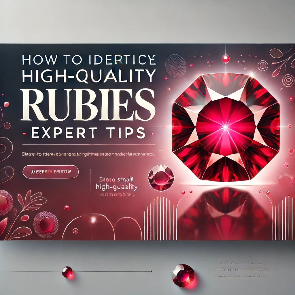 How to Identify High-Quality Rubies: Expert Tips