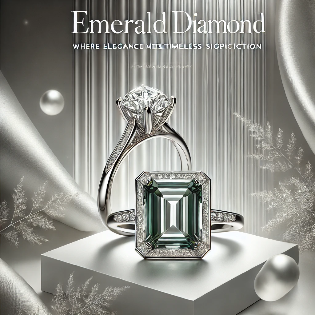 Emerald Diamond Rings: Where Elegance Meets Timeless Sophistication