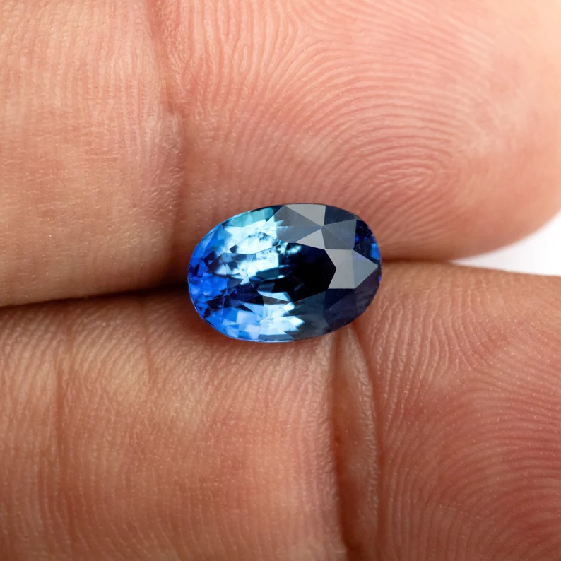 3.08ct Natural Blue Sapphire Oval Ceylon Heated Only Untreated