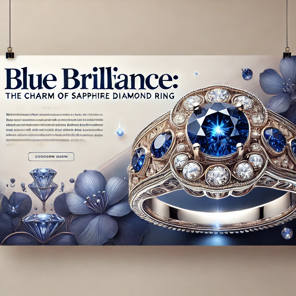 Blue Brilliance: The Charm of Sapphire Diamond Ring